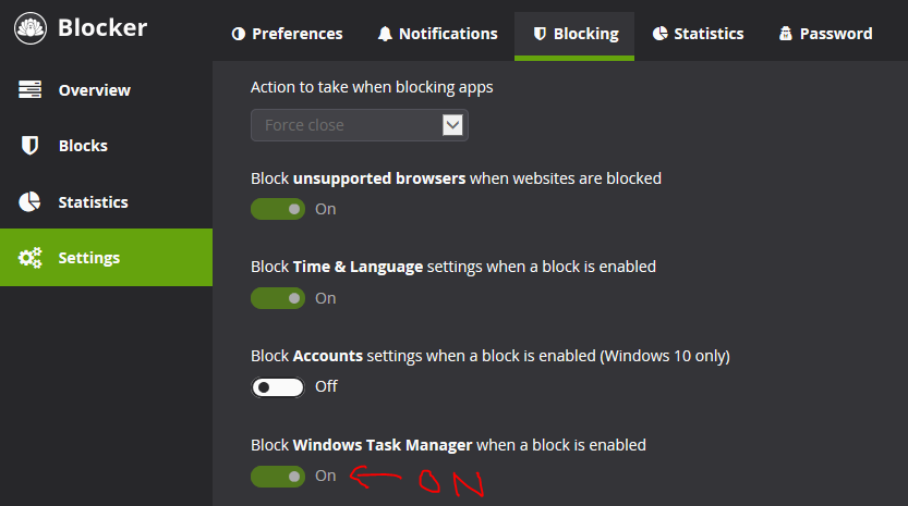 How to Prevent Bypassing Cold Turkey Blocker with Task Manager